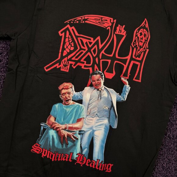 Death Spiritual Healing Death Metal Band T-Shirt Size Extra Large - Picture 4 of 5
